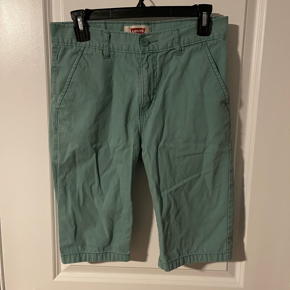 Teal Levi’s 514 Shorts